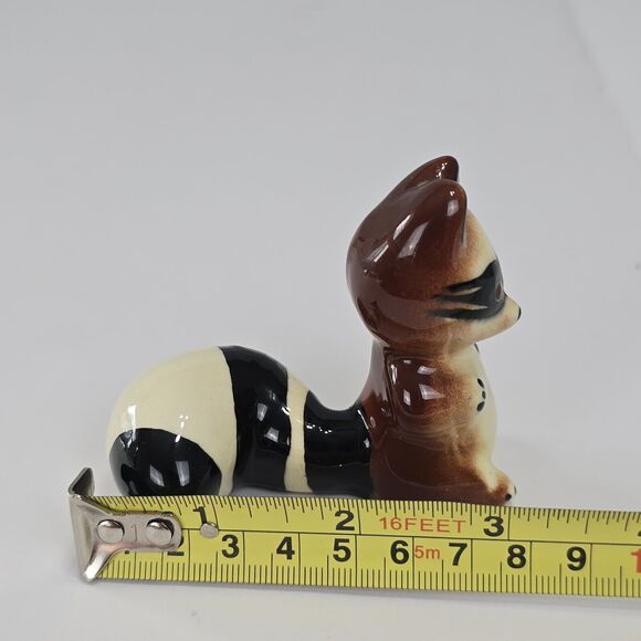 Robert Simmons Fluffy Tailed Bandit Raccoon California Pottery Vintage - Picture 10 of 10